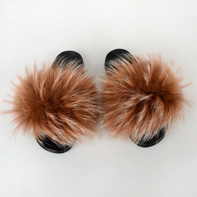 2021 Factory Outlet Real Fur Raccoon Slippers Women's Summer Bedroom Slippers Fur Raccoon Slippers, Customized color
2021 Factory Outlet Real Fur Raccoon Slippers Women's Summer Bedroom Slippers Fur Raccoon Slippers, Customized color