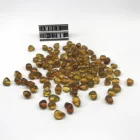 Glass Beads Wedding Decorations Porcelain Yellow Irregular Glass Beads Used Wedding Decorations for Sale