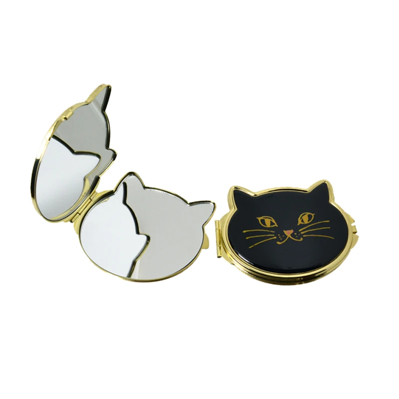 Wholesale Promotion Gift Cat Custom Pocket Fold Sublimation Cosmetic Gold Metal Makeup Mirror
Wholesale Promotion Gift Cat Custom Pocket Fold Sublimation Cosmetic Gold Metal Makeup Mirror