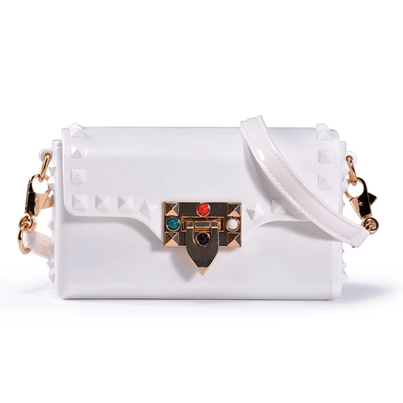 Fashion rivet mini pvc bags crossbody bags designer jelly purse and handbags luxury ladies hand bags
Fashion rivet mini pvc bags crossbody bags designer jelly purse and handbags luxury ladies hand bags