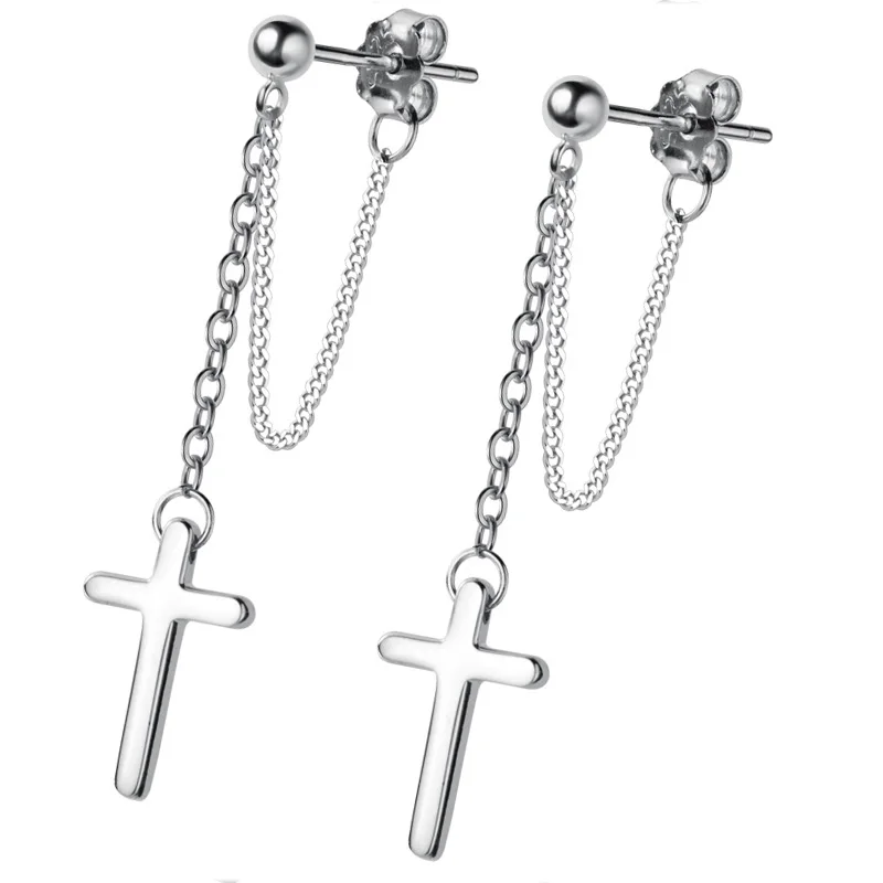 Dangled Earrings Wholesale Pierced Ears Cross Pendant Feature Long Butterfly Chain Buckle Alloy Corrosion Free Trendy
Dangled Earrings Wholesale Pierced Ears Cross Pendant Feature Long Butterfly Chain Buckle Alloy Corrosion Free Trendy