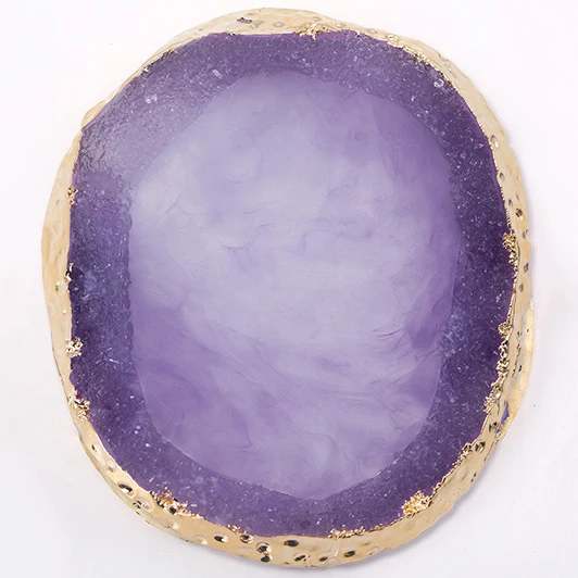 1PC Natural Resin Agate Nail Color Mixing Palette Gel Nail Polish Drawing Holder Shelf Color Paint Palette DIY Nail Art Display, Pink,blue,purple,white
1PC Natural Resin Agate Nail Color Mixing Palette Gel Nail Polish Drawing Holder Shelf Color Paint Palette DIY Nail Art Display, Pink,blue,purple,white