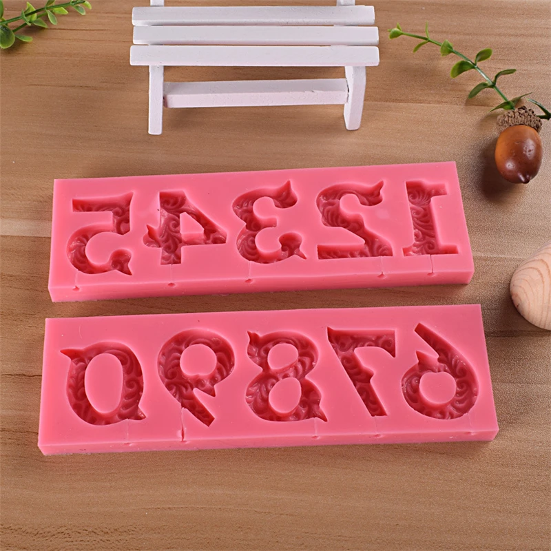 0-9 Thread 3D Number Fudge Lollipop Silicone Mold Handmade Candle Mold Kitchen Accessories, As photo
0-9 Thread 3D Number Fudge Lollipop Silicone Mold Handmade Candle Mold Kitchen Accessories, As photo