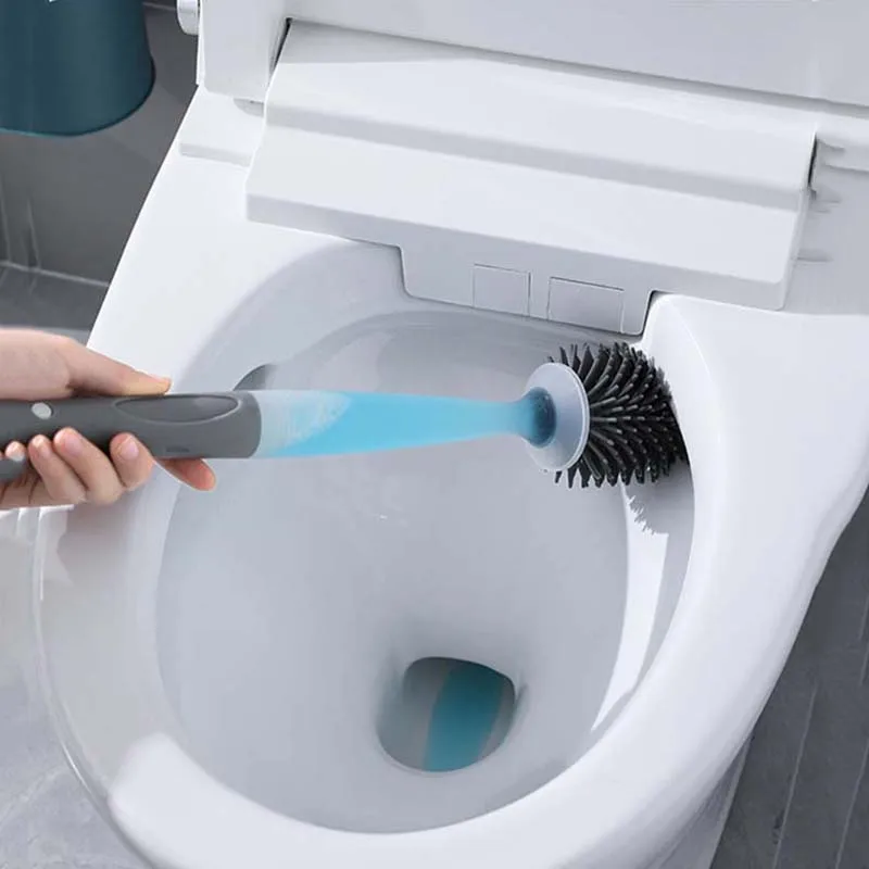 hot bathroom plastic holder with soap dispensing head soft TPR cleaning toilet brush, Green
hot bathroom plastic holder with soap dispensing head soft TPR cleaning toilet brush, Green