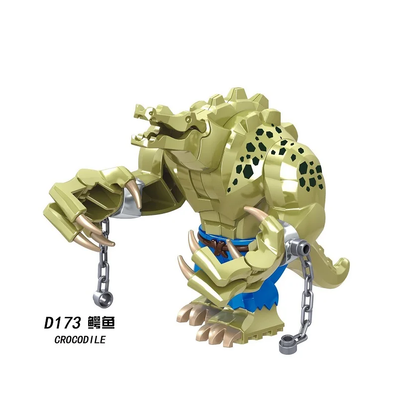DC Killer Crocodile Super Villain Crocodile Big Size Figure Children's Assembly Building Block Collect Plastic Puzzle Toy
DC Killer Crocodile Super Villain Crocodile Big Size Figure Children's Assembly Building Block Collect Plastic Puzzle Toy