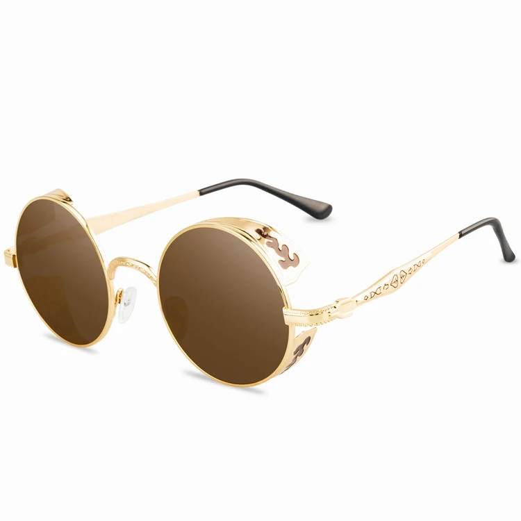 371 2020 new arrival retro gothic steam punk round frame sunglasses vintage party glasses eyewear for man woman
371 2020 new arrival retro gothic steam punk round frame sunglasses vintage party glasses eyewear for man woman