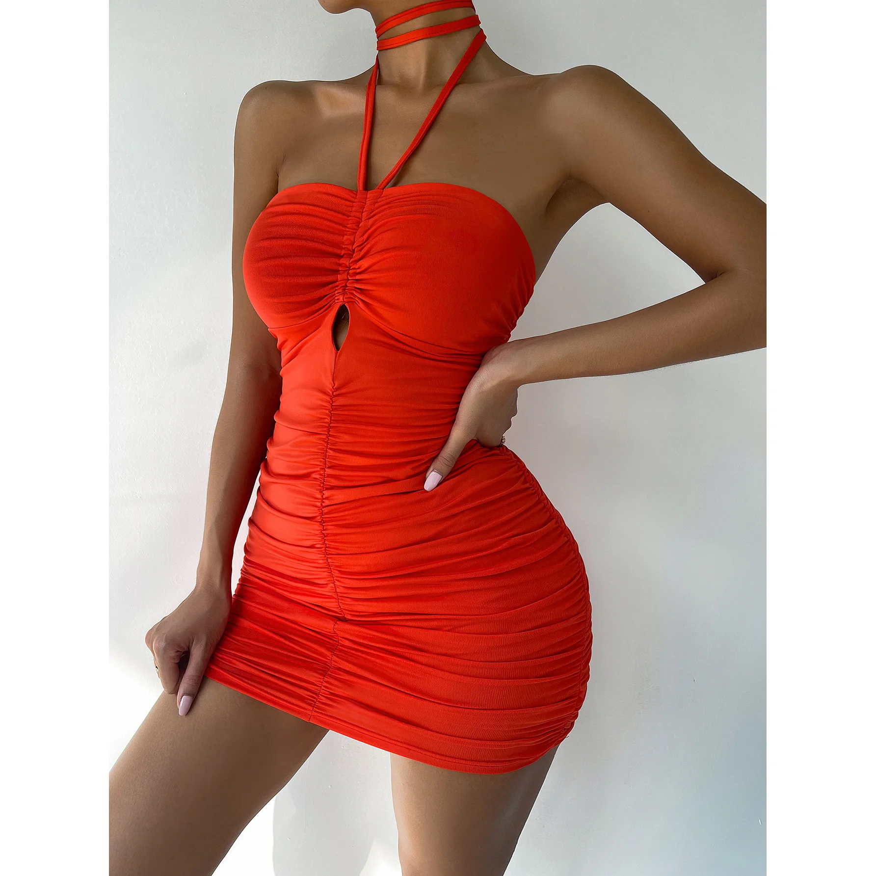 Best price career dresses new elegant fashion party club evening above knee length double layer fabric dress for women, Picture color
Best price career dresses new elegant fashion party club evening above knee length double layer fabric dress for women, Picture color