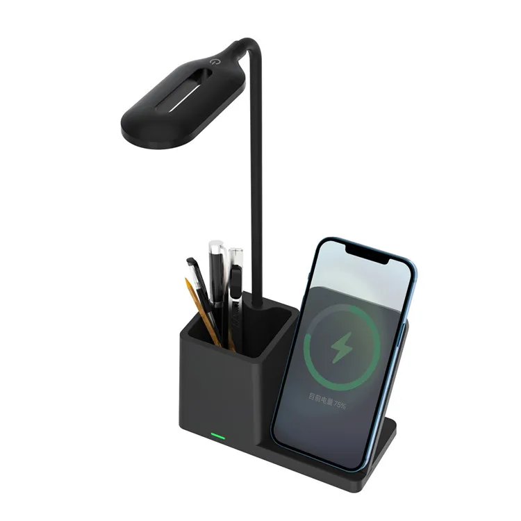 Pen Holder Desk Lamp Mobile Phone Wireless Charger Hose Foldable Desktop Stand USB Eye Protection Learning Night Light
Pen Holder Desk Lamp Mobile Phone Wireless Charger Hose Foldable Desktop Stand USB Eye Protection Learning Night Light