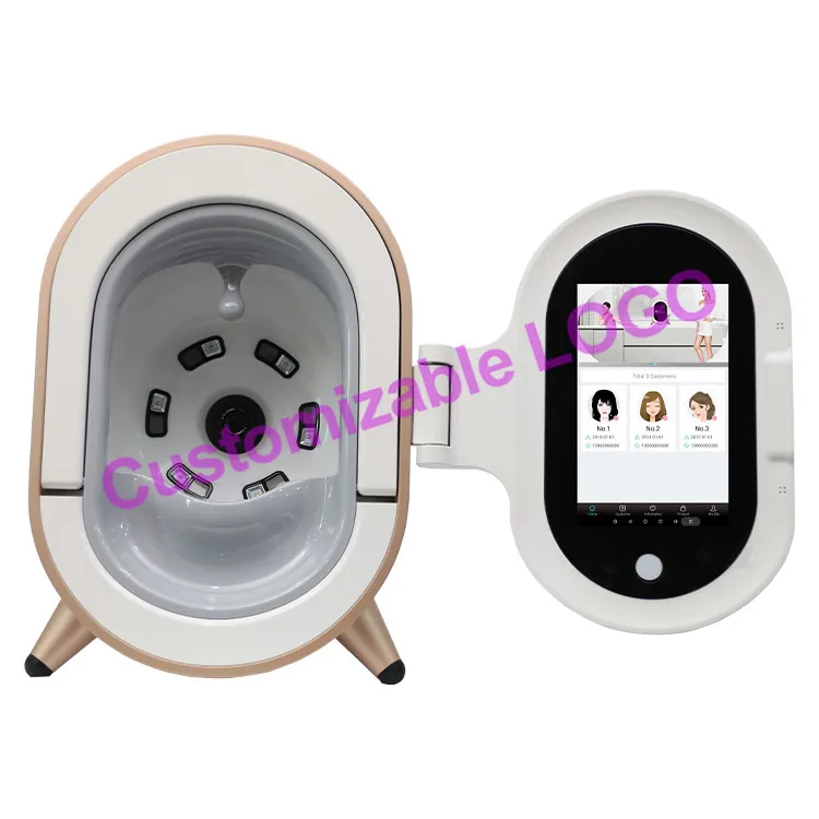 professional scan face digital skin analyzer device iris analyze m8000 analysis mobile phone high end 8 portable 3d with printer, Black/white
professional scan face digital skin analyzer device iris analyze m8000 analysis mobile phone high end 8 portable 3d with printer, Black/white