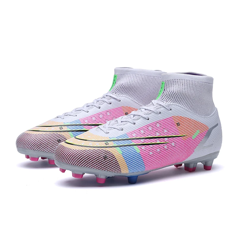 Professional Long Spikes Athletic Soccer Shoes Superfly 14 High Ankle Outdoor Training FG Football Boots 2021
Professional Long Spikes Athletic Soccer Shoes Superfly 14 High Ankle Outdoor Training FG Football Boots 2021