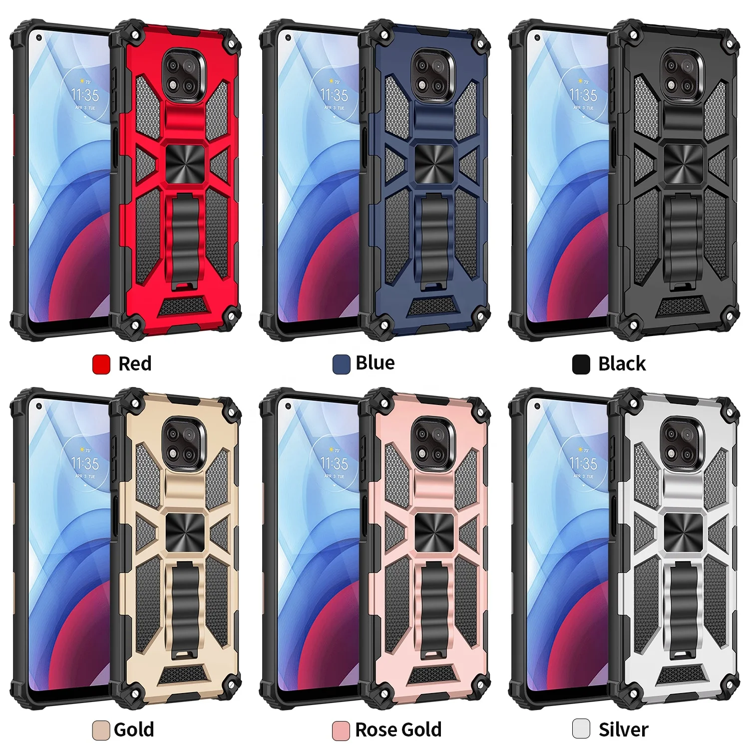 Magnetic Phone Case 2 in 1 Shockproof Strong Adsorption Car Mount Cell Phone Cover Case for Moto G Play/G Power/G Stylus 2021, Multi colors
Magnetic Phone Case 2 in 1 Shockproof Strong Adsorption Car Mount Cell Phone Cover Case for Moto G Play/G Power/G Stylus 2021, Multi colors