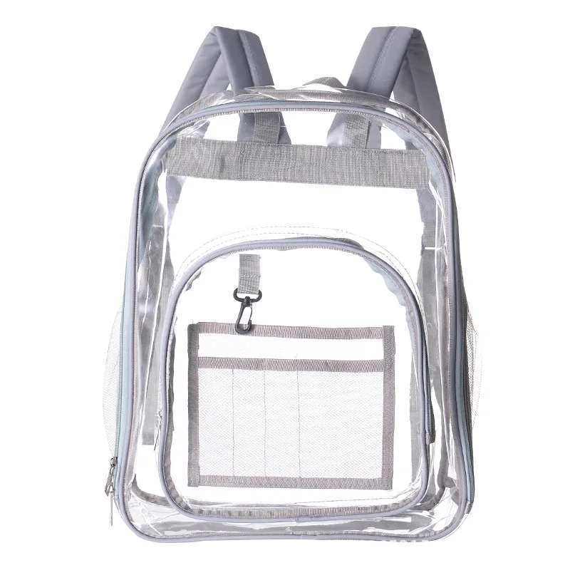 Clear Backpack,Ace Teah Heavy Duty Backpacks,Transparent Backpack For School, Black, gray, purple
Clear Backpack,Ace Teah Heavy Duty Backpacks,Transparent Backpack For School, Black, gray, purple