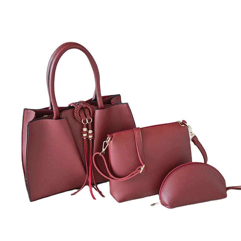 Fashion Women Handbags 3 Set Casual Female Shopper Tote Shoulder Bags Women Messenger Bags, Custom
Fashion Women Handbags 3 Set Casual Female Shopper Tote Shoulder Bags Women Messenger Bags, Custom