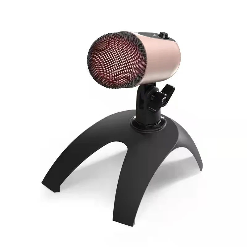 Newest RGB USB Studio Condenser Microphone with Real-time Monitoring Condenser Microphone for Broadcasting
Newest RGB USB Studio Condenser Microphone with Real-time Monitoring Condenser Microphone for Broadcasting