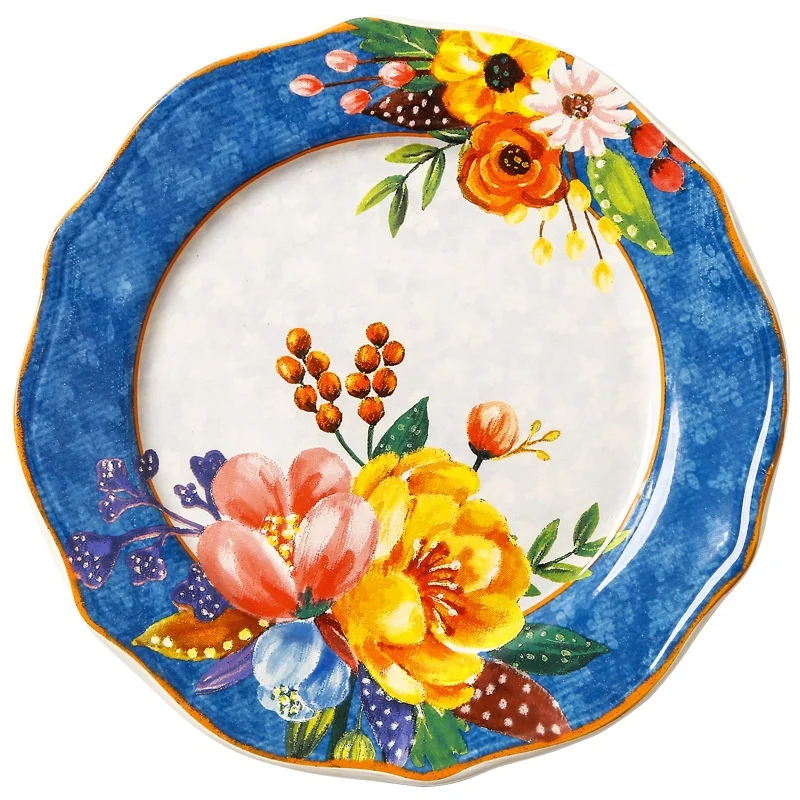 In-glaze ceramic tableware plate decoration plate setting plate
In-glaze ceramic tableware plate decoration plate setting plate