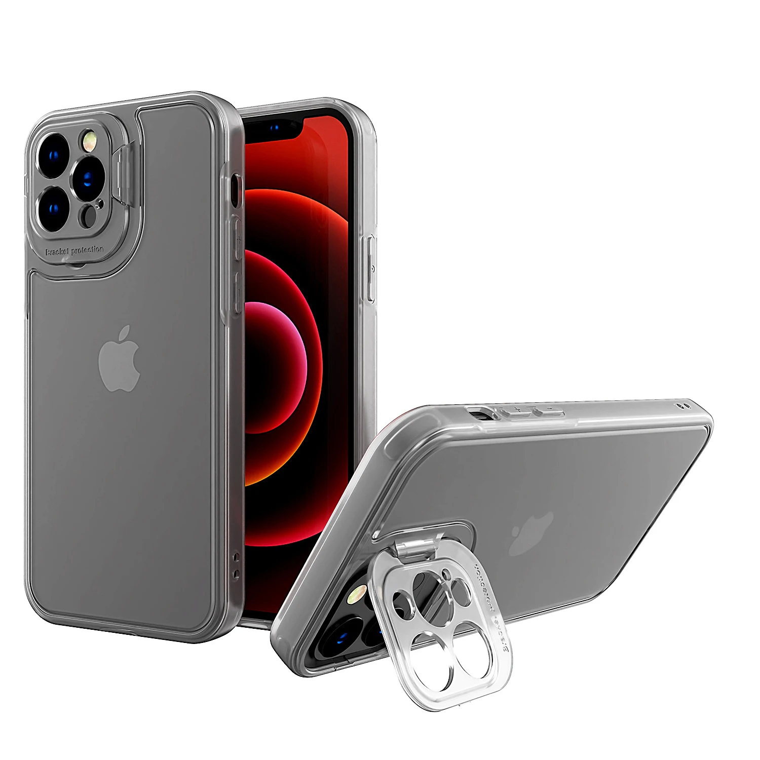 Camera Protective Transparent Matte Shockproof Slim Hard Kickstand Clear Mobile Phone Cases For Iphone 11 And 12 Series
Camera Protective Transparent Matte Shockproof Slim Hard Kickstand Clear Mobile Phone Cases For Iphone 11 And 12 Series