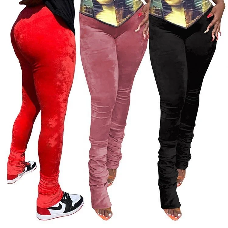 Good Quality Wholesale Women Fashion Clothing 2021 Solid Color Stacked Pants Long Bodycon Pant Button
Good Quality Wholesale Women Fashion Clothing 2021 Solid Color Stacked Pants Long Bodycon Pant Button