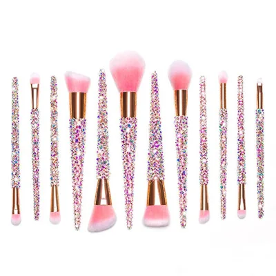 2021 New design Rhinestone Diamond Makeup Brushes Private label Eye Shadow Professional Makeup brush set, Multi colors
2021 New design Rhinestone Diamond Makeup Brushes Private label Eye Shadow Professional Makeup brush set, Multi colors
