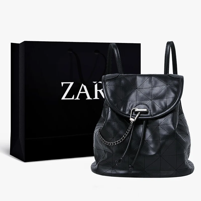 Backpack Women Fashion Drawstring Large Capacity Casual College Student Schoolbag Rhombus Travel bags women handbags ladies
Backpack Women Fashion Drawstring Large Capacity Casual College Student Schoolbag Rhombus Travel bags women handbags ladies