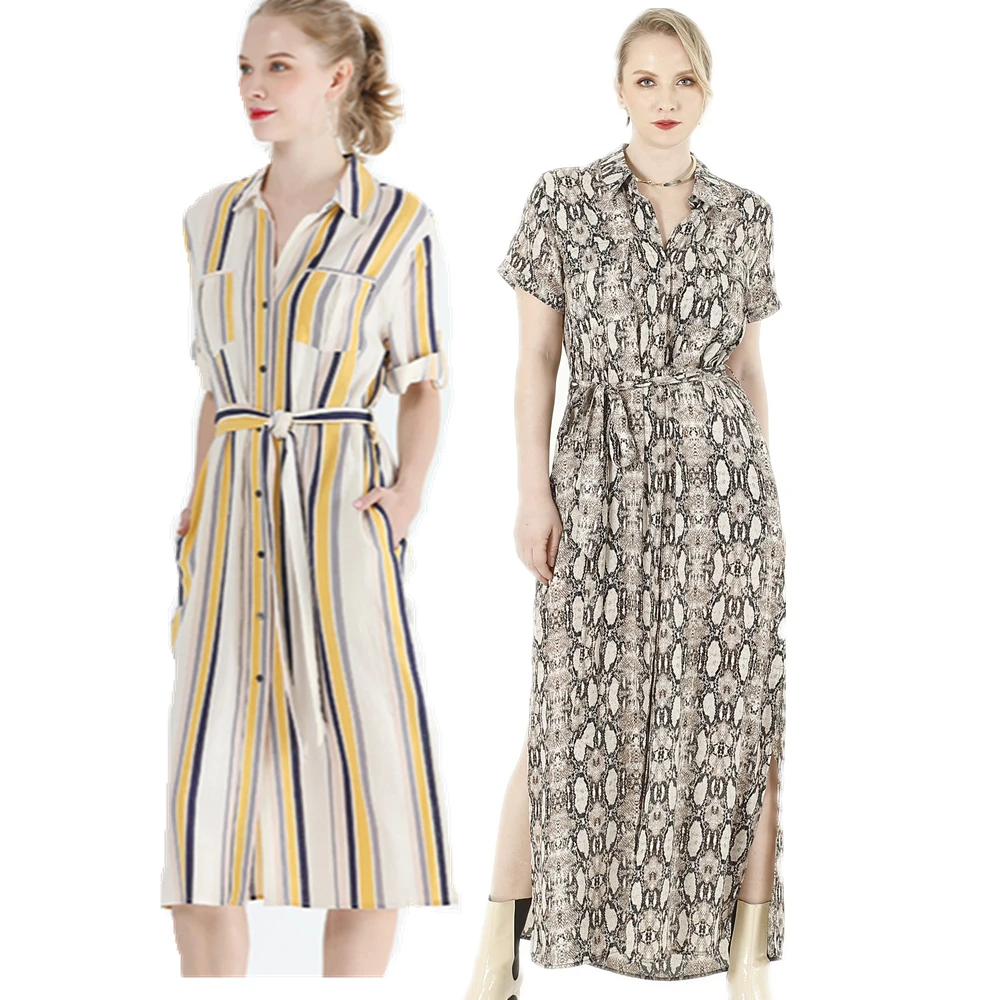 Fashion Long Sleeve Spring Linen Clothing Casual Lady Elegant Shirt Dresses for Women
Fashion Long Sleeve Spring Linen Clothing Casual Lady Elegant Shirt Dresses for Women