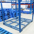 Stacking Steel Storage Rack Easy to Store and Transport