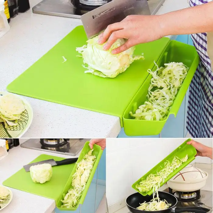 Creative Thickening Non-slip Plastic Basket Container Chopping Board Two In One Detachable Storage Cutting Board
Creative Thickening Non-slip Plastic Basket Container Chopping Board Two In One Detachable Storage Cutting Board