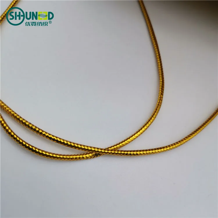 China factory wholesale golden elastic string