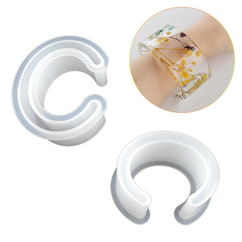 DM074 Semi-Open C-Shaped Round Mold De Resin Bangle Bracelet For Jewelry Casting Resin Mould
DM074 Semi-Open C-Shaped Round Mold De Resin Bangle Bracelet For Jewelry Casting Resin Mould