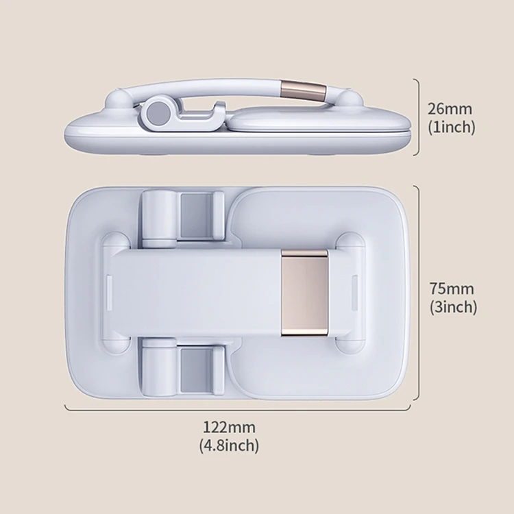 New Style Universal Portable Anti-slip Desktop Adjustable Phone Holder Stand Aluminium
New Style Universal Portable Anti-slip Desktop Adjustable Phone Holder Stand Aluminium