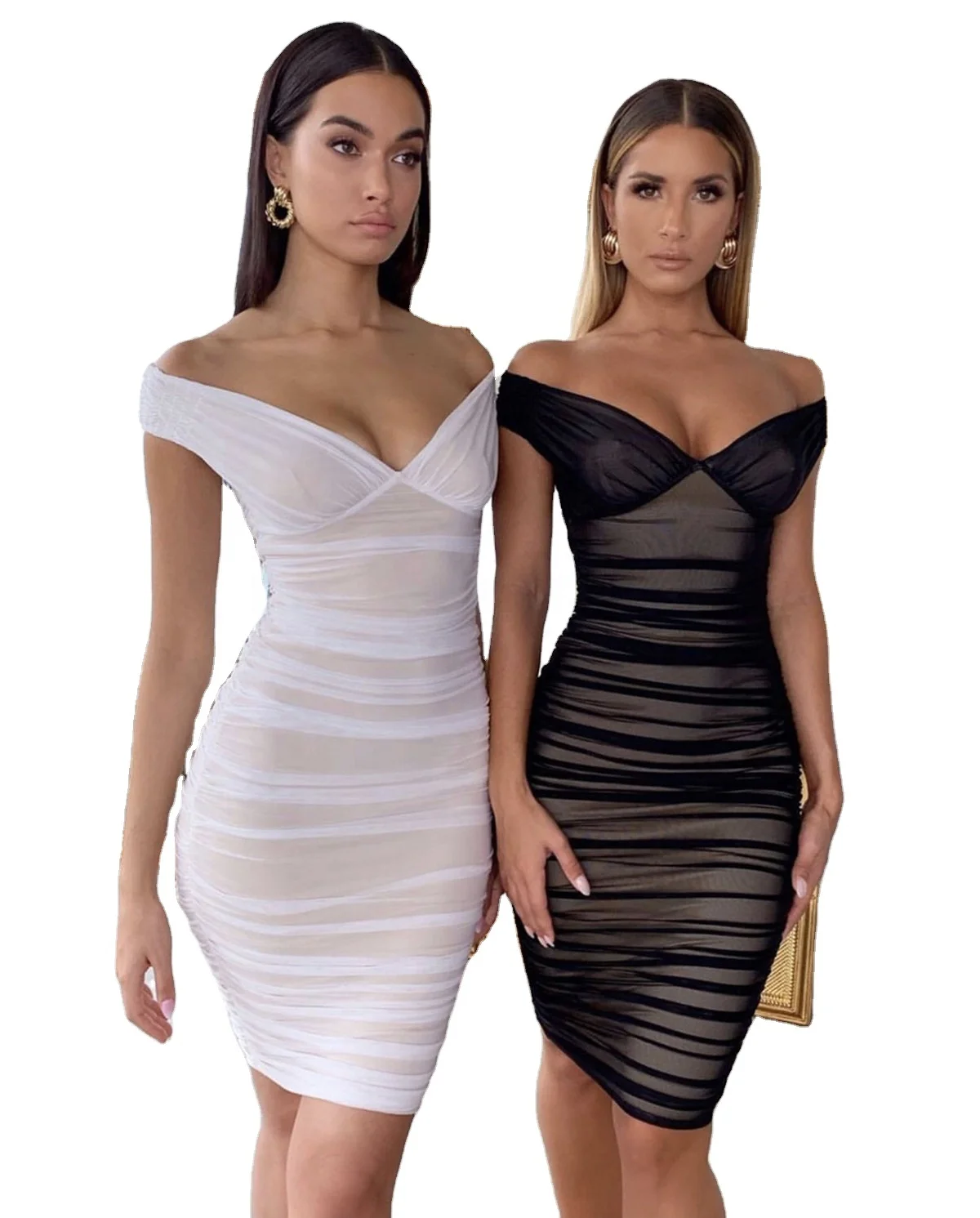 2020 womens fashion party gauze dress ladies sexy V neck bag hip mid - length dress wholesale ladies elegant casual dress, Black,white
2020 womens fashion party gauze dress ladies sexy V neck bag hip mid - length dress wholesale ladies elegant casual dress, Black,white