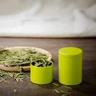 Tianhui High Quality Small Empty Travel Round Metal Tin Tea Cans