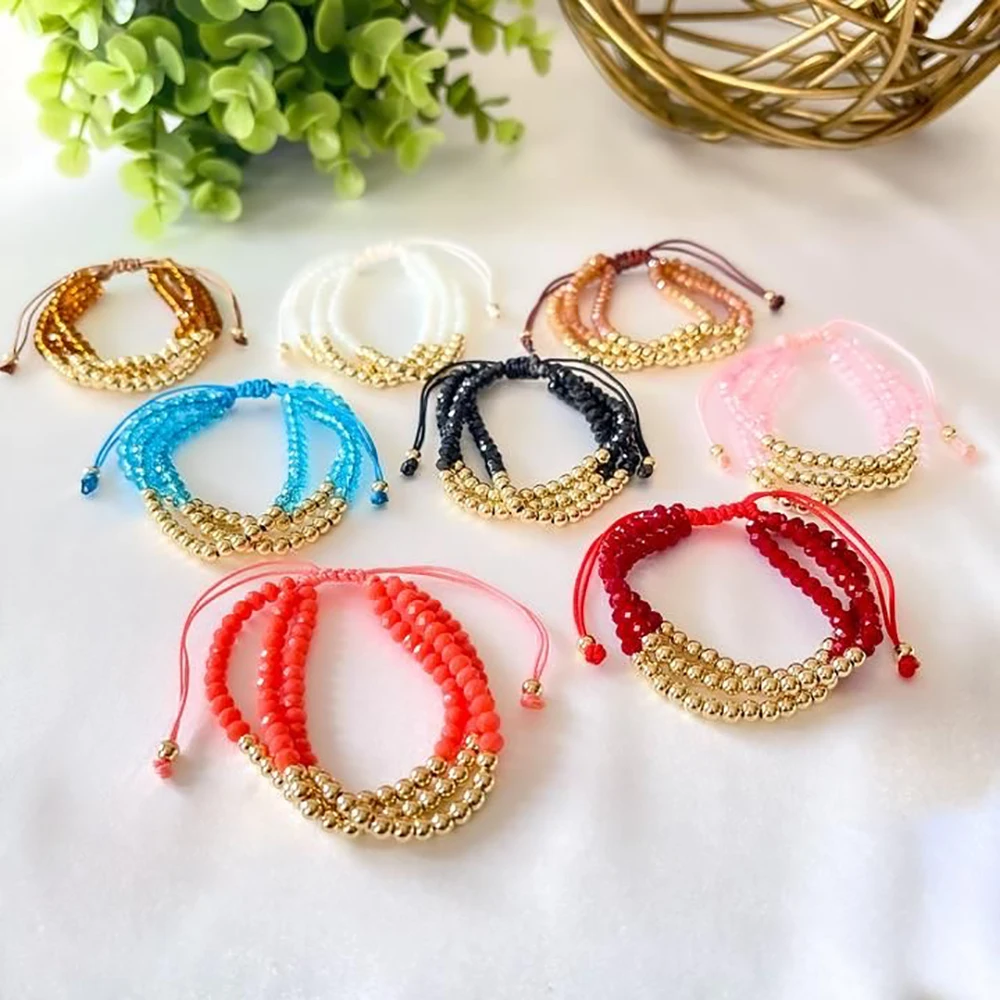 Go2boho Crystal Gold Plated Bead Chic Multi-layered Bracelets Women Boho Bohemian Summer Jewelry Gifts For Her
Go2boho Crystal Gold Plated Bead Chic Multi-layered Bracelets Women Boho Bohemian Summer Jewelry Gifts For Her