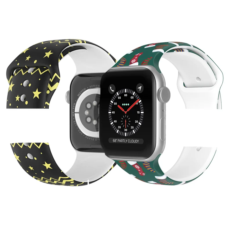 Oem Printer Christian Watch Band Silicone Luxury Designer Watch Band for Apple Watch Series
Oem Printer Christian Watch Band Silicone Luxury Designer Watch Band for Apple Watch Series