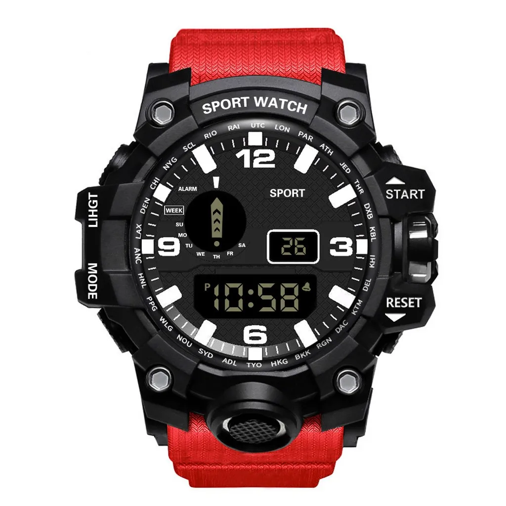Fashion Simple Outdoor Electronic Watches Led Digital Date Sport Military Wristwatch Men Silicone Watch, 3 colors
Fashion Simple Outdoor Electronic Watches Led Digital Date Sport Military Wristwatch Men Silicone Watch, 3 colors