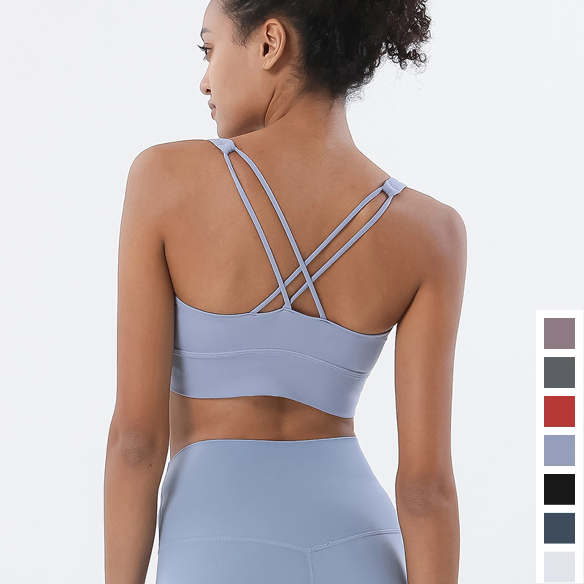 2021 Top Quality Running Vest Workout Crop Tops High Impact Seamless Yoga Bra Full Cover High Neck Fitness Sports Bra for Women, Customized colors
2021 Top Quality Running Vest Workout Crop Tops High Impact Seamless Yoga Bra Full Cover High Neck Fitness Sports Bra for Women, Customized colors