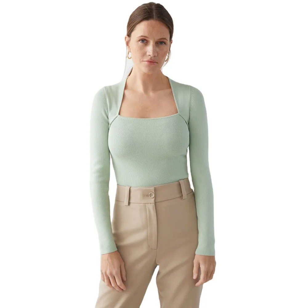 2021 Wholesale custom ladies sweater Long Sleeve knitted Women clothes fashion girl knitwear Long Sleeve Tubular Neck Sweater
2021 Wholesale custom ladies sweater Long Sleeve knitted Women clothes fashion girl knitwear Long Sleeve Tubular Neck Sweater