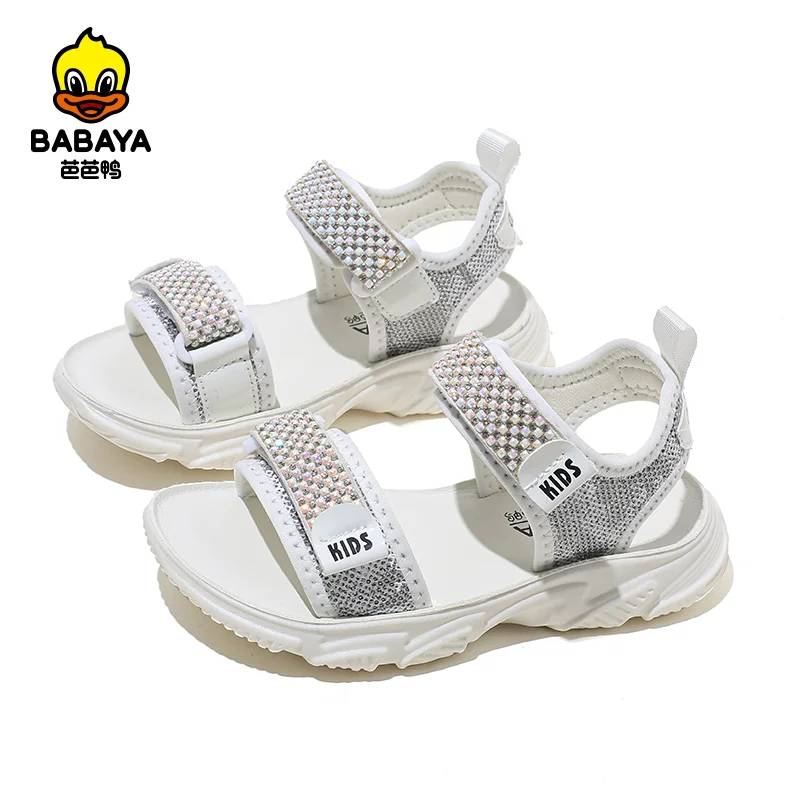 36091 HUANQIU Pu Flat Soft Color Lighted Summer Wholesale Shoes Sandals For Kids, White/black/pink
36091 HUANQIU Pu Flat Soft Color Lighted Summer Wholesale Shoes Sandals For Kids, White/black/pink