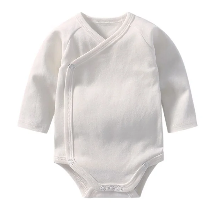 side open belly protection infant bodysuit knitted 100% cotton newborn baby romper blank color, Many colors for option
side open belly protection infant bodysuit knitted 100% cotton newborn baby romper blank color, Many colors for option