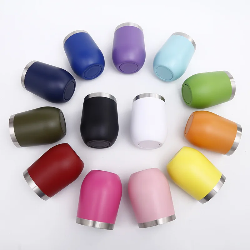 Wholesale Customized Color 12oz Double Wall Stainless Steel Coffee Mug Vacuum Insulated Egg Tumbler
Wholesale Customized Color 12oz Double Wall Stainless Steel Coffee Mug Vacuum Insulated Egg Tumbler