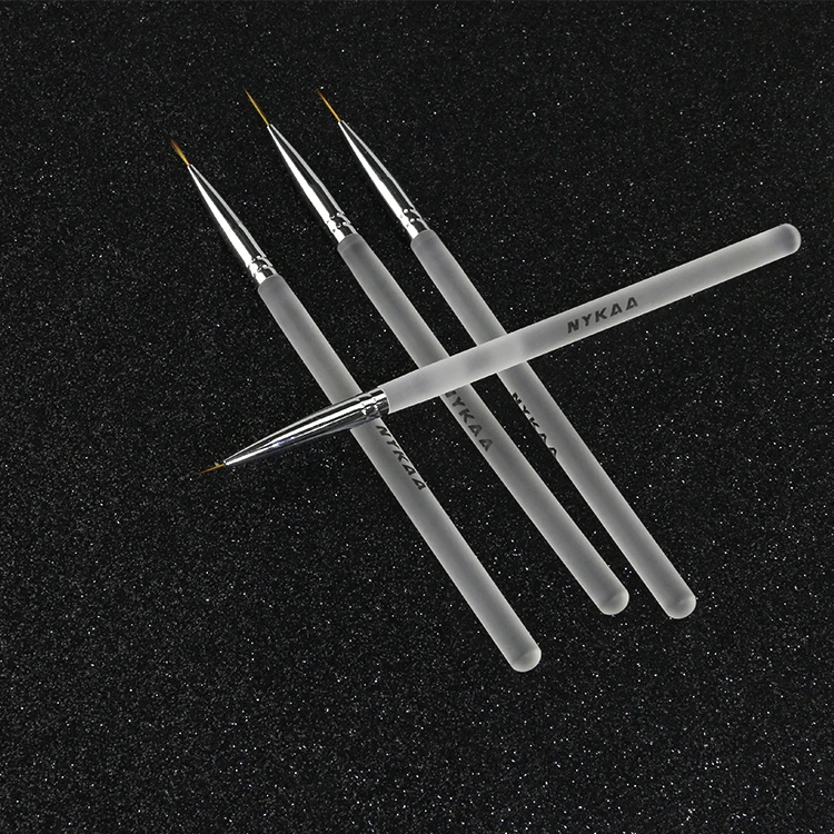 Nail Brush Liner Acrylic Handle Clear Painting Brush Nail Art Line Drawing Pen Private Label Nail Art Liner Brush
Nail Brush Liner Acrylic Handle Clear Painting Brush Nail Art Line Drawing Pen Private Label Nail Art Liner Brush