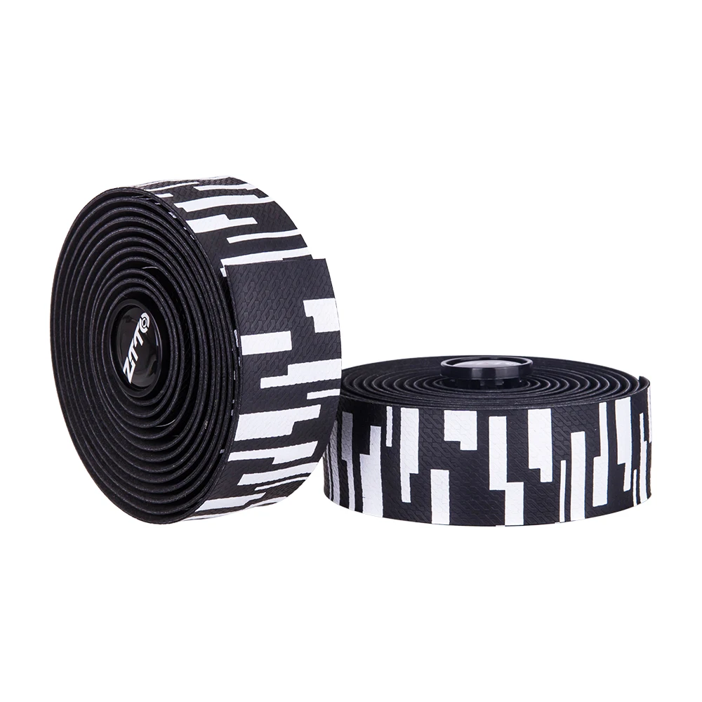 ZTTO Road Bike Handlebar tapes zebra type blue white gold teal Gradient color EVA PU material Durable Shock-Proof Bartape BD8
ZTTO Road Bike Handlebar tapes zebra type blue white gold teal Gradient color EVA PU material Durable Shock-Proof Bartape BD8