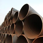 Carbon Steel Tubing / Spiral Steel Pipe Weight Of 1200mm Large Diameter Spiral Steel Pipe