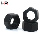 Thin Nut China Wholesale Custom Heavy Carbon Steel Stainless Black Insert Thin Hexagon Head Nut