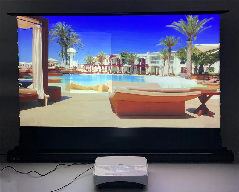 Pro 100inch VIVIDSTORM Motorized Floor Rising Screen for 4K Short Throw Laser Projector motorized projection screen
Pro 100inch VIVIDSTORM Motorized Floor Rising Screen for 4K Short Throw Laser Projector motorized projection screen