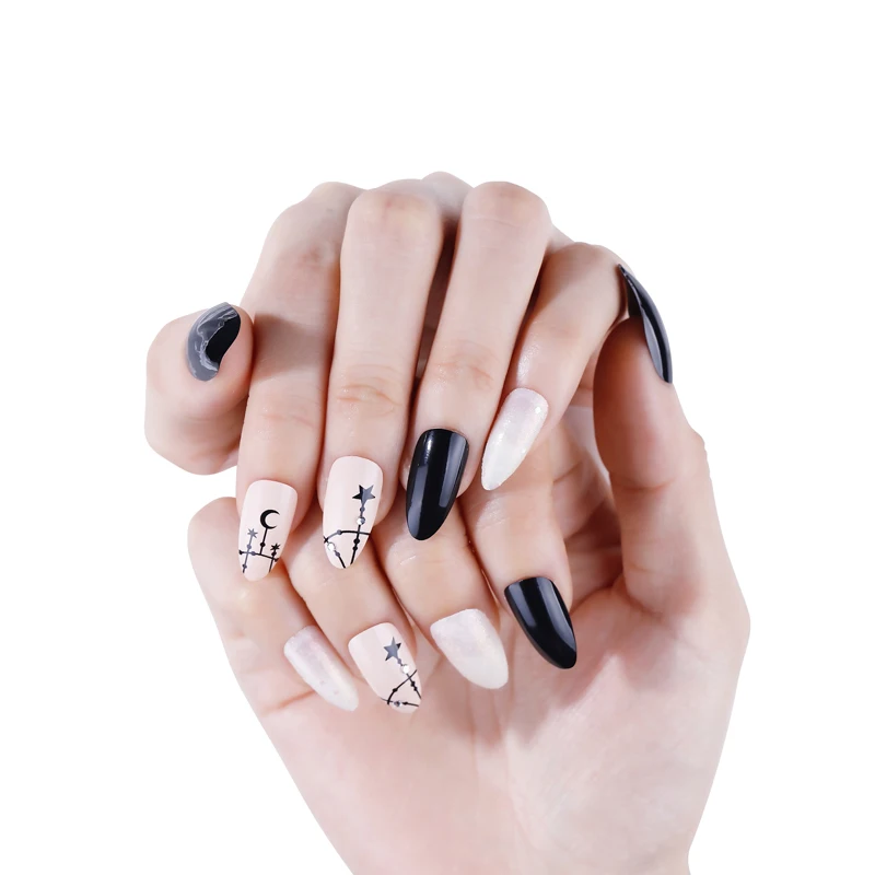 2020 best seller Glitter design nail art with 24pcs Professional Artificial Nails Set
2020 best seller Glitter design nail art with 24pcs Professional Artificial Nails Set