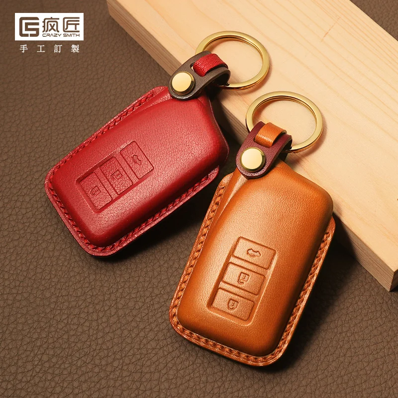 2021 NEW High Grade LeatherCraft Hand Sewing Genuine Leather Smart Car Key Case Cover for Lexus LGS/es/nx235/R0, 17 color available
2021 NEW High Grade LeatherCraft Hand Sewing Genuine Leather Smart Car Key Case Cover for Lexus LGS/es/nx235/R0, 17 color available