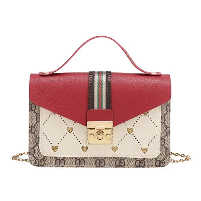 HB-0049 Factory Sales Factory For Direct Sale Heart-Shaped Carved Shoulder Hit Color Small Square Bag 2020 Bags Women Handbag, Multi color
HB-0049 Factory Sales Factory For Direct Sale Heart-Shaped Carved Shoulder Hit Color Small Square Bag 2020 Bags Women Handbag, Multi color