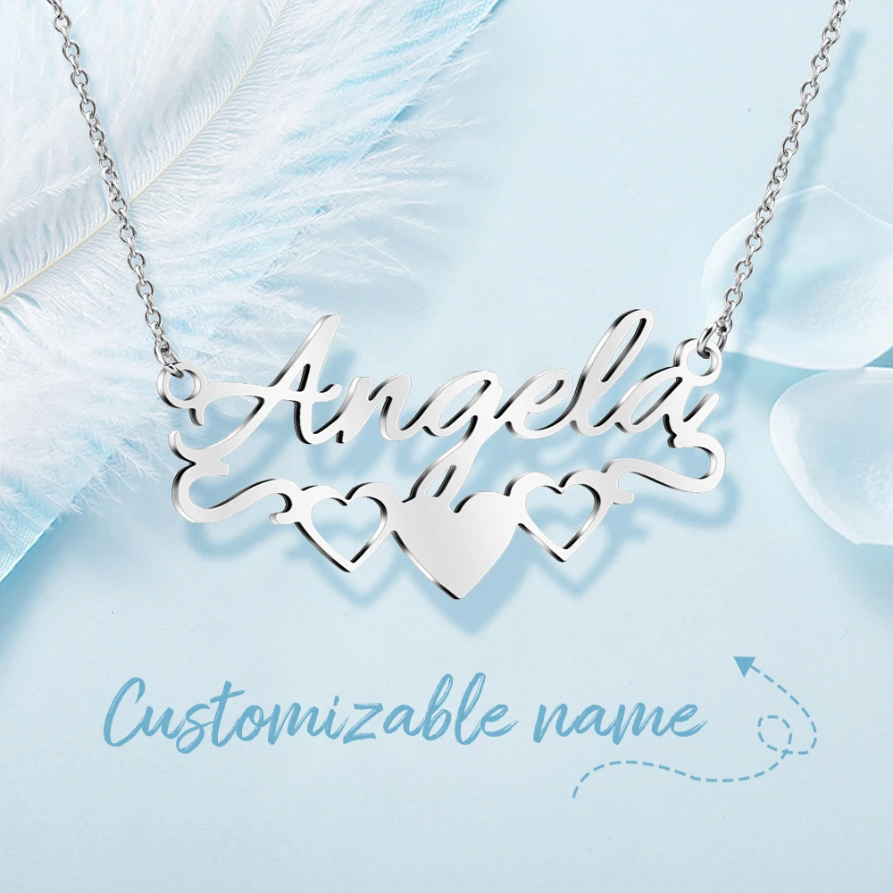 Best Selling Customized DIY Name Letter Pendant Necklace Personalized Stainless Steel Letter Necklace
Best Selling Customized DIY Name Letter Pendant Necklace Personalized Stainless Steel Letter Necklace