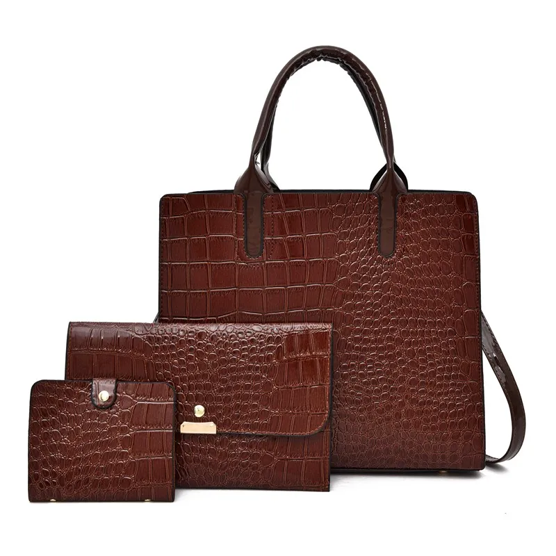 2021 fashion handbags for women luxury women's sets 3 in 1 shoulder bag, Customizable
2021 fashion handbags for women luxury women's sets 3 in 1 shoulder bag, Customizable