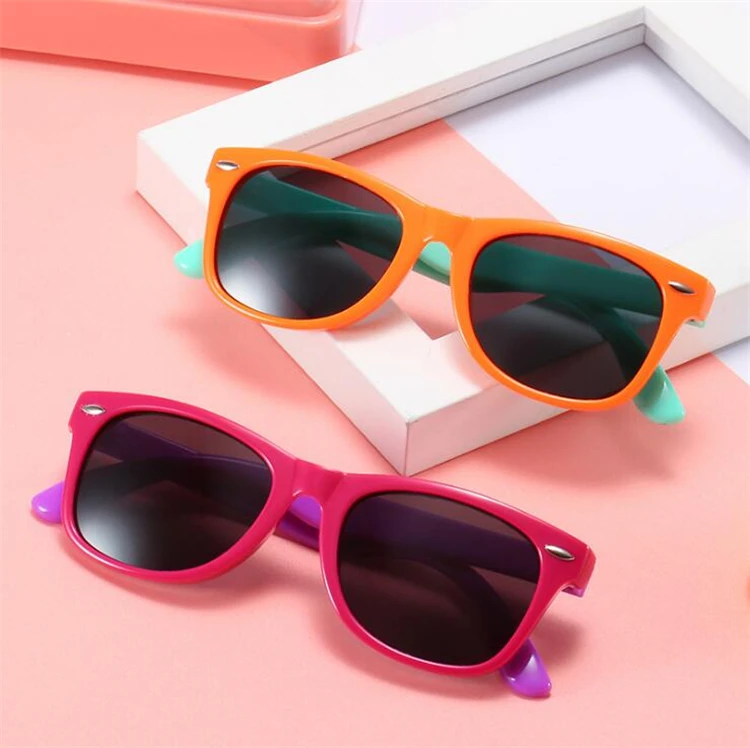 Vintage Silicone Sun Glasses Children Fashion Square Shades Boys Girls Polarized Kid Sunglasses, Custom colors
Vintage Silicone Sun Glasses Children Fashion Square Shades Boys Girls Polarized Kid Sunglasses, Custom colors